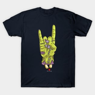 Rock Zombies | Heavy Metal, Horn & The Undead T-Shirt